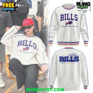 Hailee Steinfeld Buffalo Bills Nation Football Sweatshirt