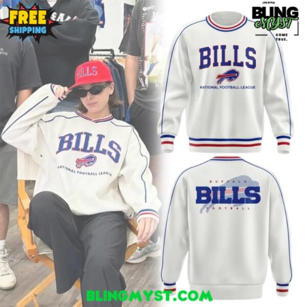 Hailee Steinfeld Buffalo Bills Nation Football Sweatshirt