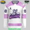 Hartford Wolf Pack Hockey Fights Cancer Special Edition Jersey 2