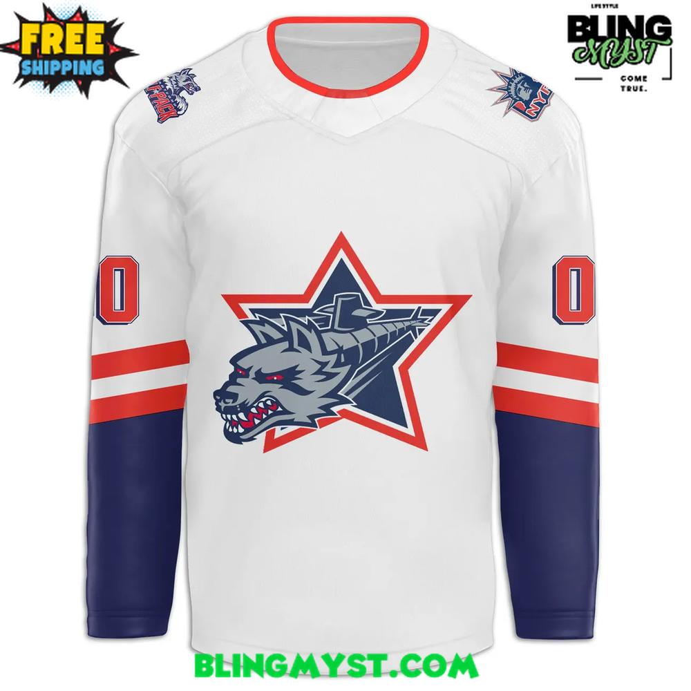 Hartford Wolf Pack Retro 2025-2026 Hockey Jersey Hartford Wolf Pack Retro 2025-2026 Hockey Jersey