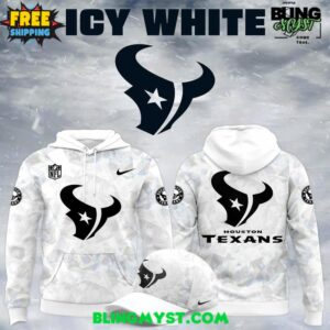 Houston Texans Icy White 2025 Special Hoodie