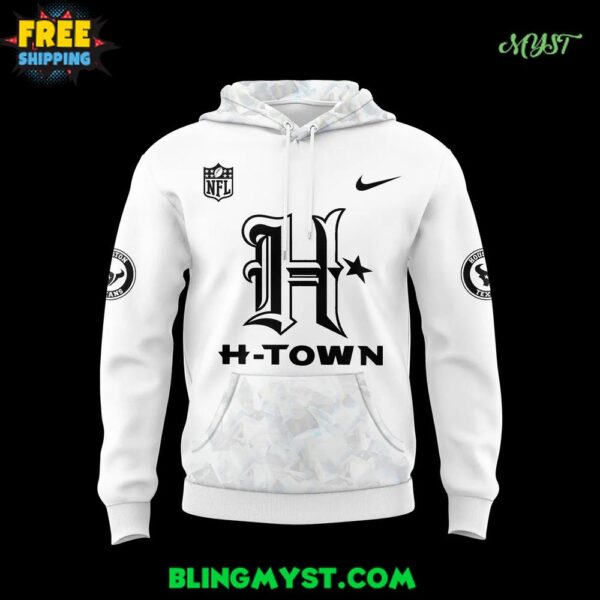 Houston Texans Icy White H-Town NFL Hoodie