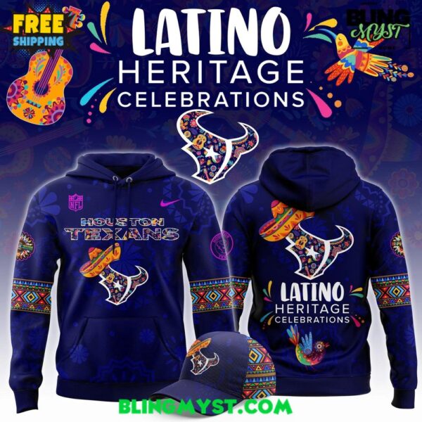 Houston Texans x Latino Heritage Celebrations 2025 Hoodie