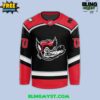 Huntsville Havoc New Uniforms 2025 Black Hockey Jersey 2