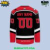 Huntsville Havoc New Uniforms 2025 Black Hockey Jersey 3
