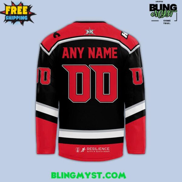 Huntsville Havoc New Uniforms 2025 Black Hockey Jersey