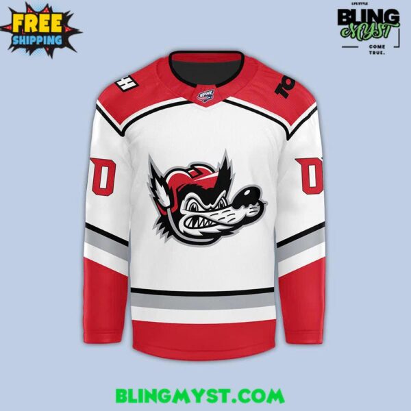 Huntsville Havoc New Uniforms 2025 White Hockey Jersey