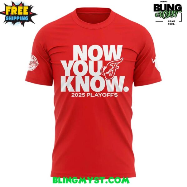 Indiana Fever Now You Know 2025 Playoffs T-Shirt