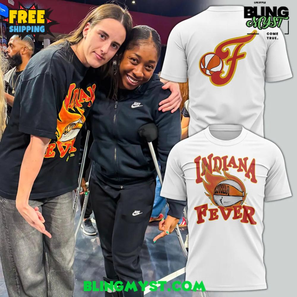 Indiana Fever Playa Society Black Coming In Hot T-Shirt Indiana Fever Playa Society Black Coming In Hot T-Shirt