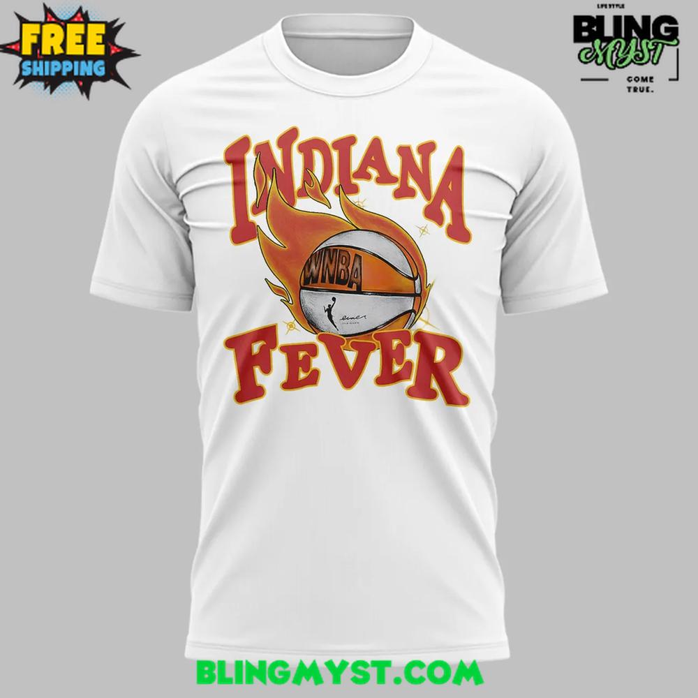 Indiana Fever Playa Society Black Coming In Hot T-Shirt Indiana Fever Playa Society Black Coming In Hot T-Shirt