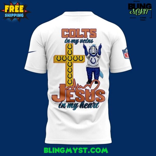 Indianapolis Colts Jesus is Coming Back T-shirt
