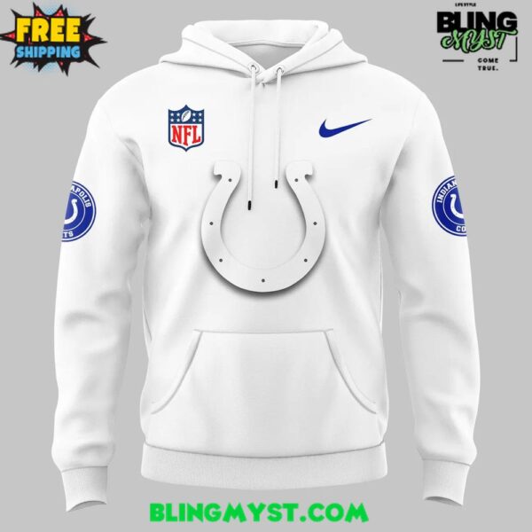 Indianapolis Colts White Out 2025 Hoodie