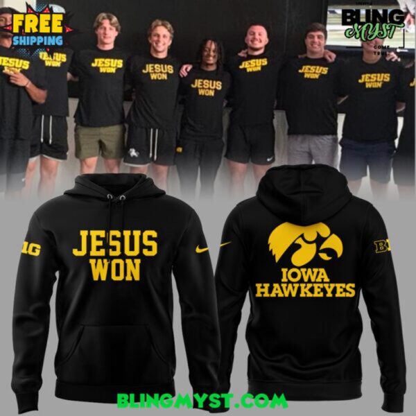 Iowa Hawkeyes Jesus Won Special Edition Shirt Collection