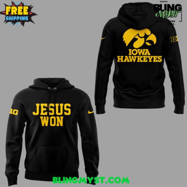 Iowa Hawkeyes Jesus Won Special Edition Shirt Collection