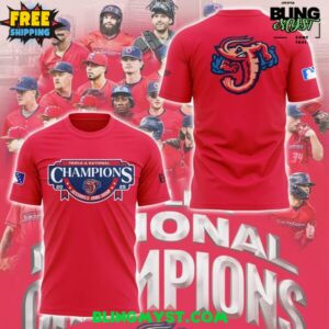 Jacksonville Jumbo Shrimp 2025 Triple-A National Champions T-Shirt