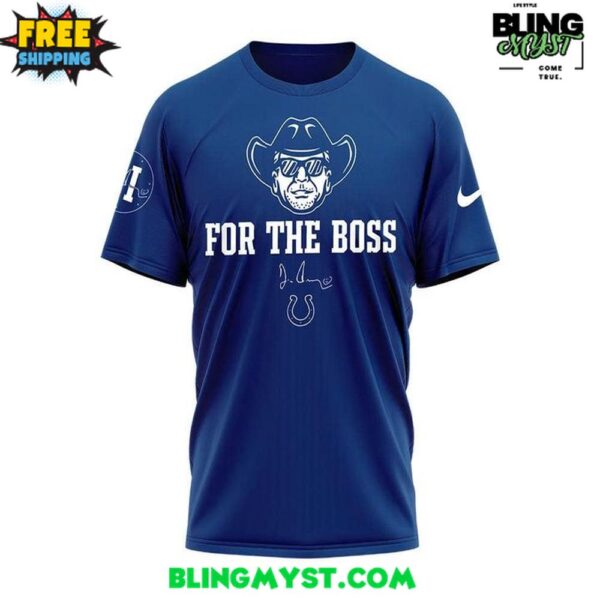 Jim Irsay Indianapolis Colts For the Boss 2025 Shirt Collection
