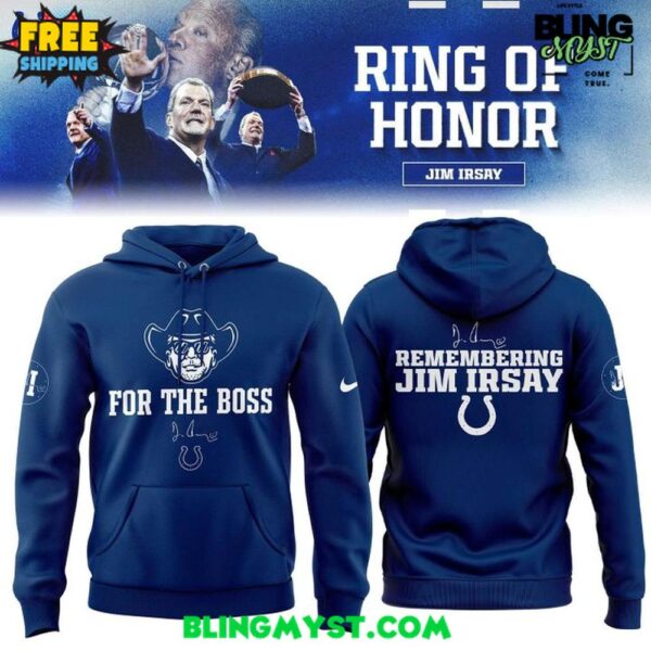 Jim Irsay Indianapolis Colts For the Boss 2025 Shirt Collection
