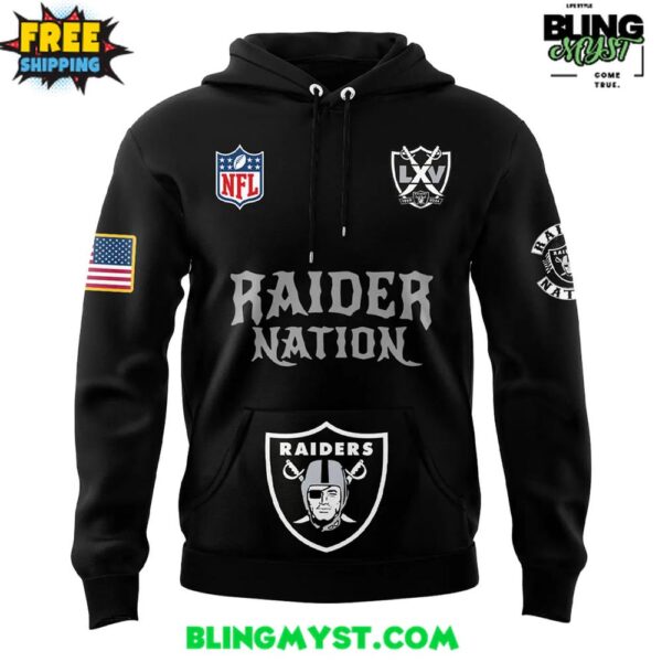 Las Vegas Raiders Nation 2025 Hoodie