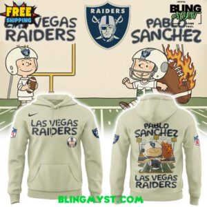 Las Vegas Raiders Pablo Sanchez NFL Hoodie
