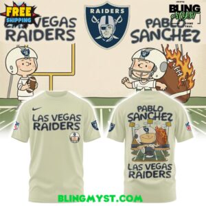 Las Vegas Raiders Pablo Sanchez NFL T-Shirt