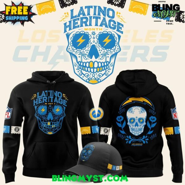 Los Angeles Chargers Latino Heritage 2025 Hoodie