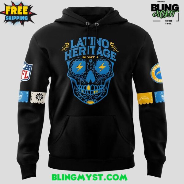 Los Angeles Chargers Latino Heritage 2025 Hoodie