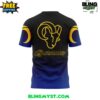 Los Angeles Rams 2025 NFL Rivalries Midnight Mode T Shirt 3