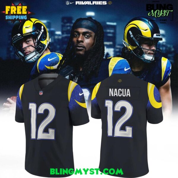 Los Angeles Rams Midnight Mode Rivalries 2025 Football Jersey