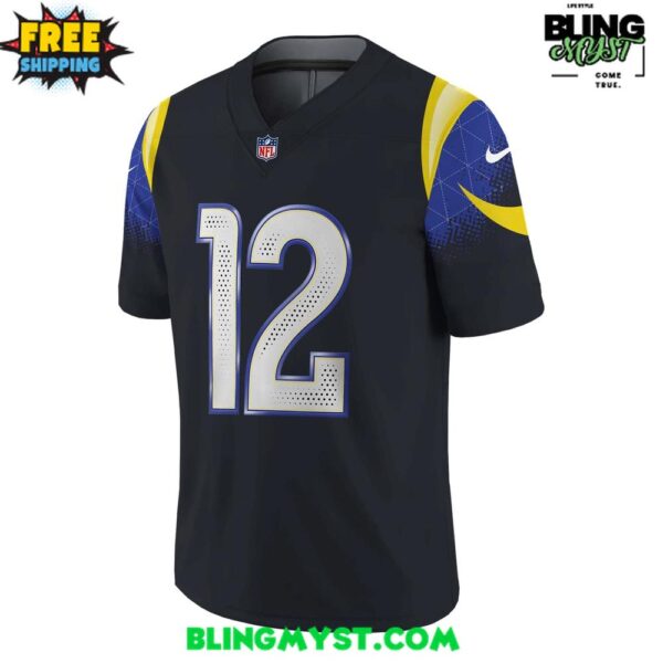 Los Angeles Rams Midnight Mode Rivalries 2025 Football Jersey