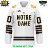 Men s Under Armour Notre Dame Fighting Irish 2025 2026 Hockey Jersey 2