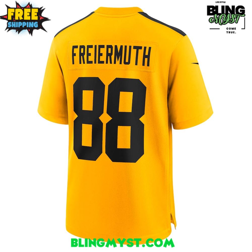 Men’s Pittsburgh Steelers Gold Alternate 1933 Throwback Football Jersey Men’s Pittsburgh Steelers Gold Alternate 1933 Throwback Football Jersey