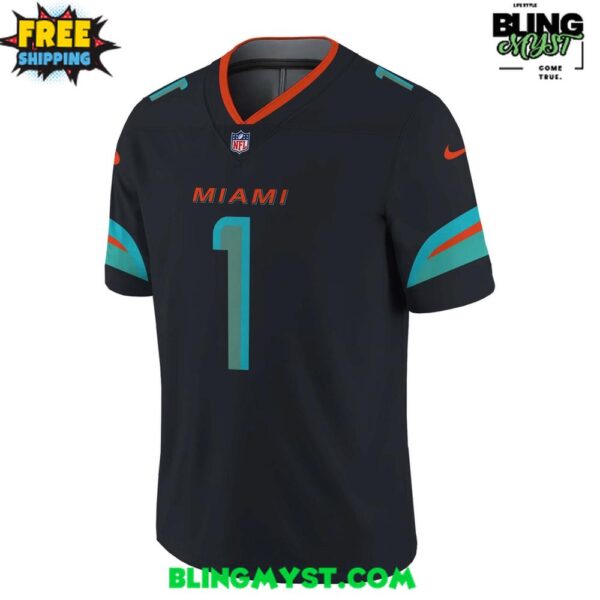 Miami Dolphins 2025 NFL Nike Rivalries Football Jersey
