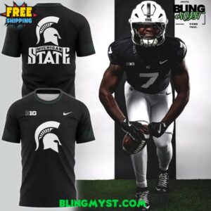Michigan State Spartans Alternate Uniform 2025 Shirt Collection