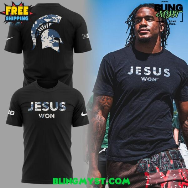Michigan State Spartans Jesus Won Limited Edition Shirt Collection