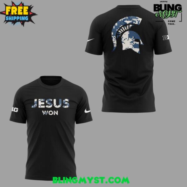 Michigan State Spartans Jesus Won Limited Edition Shirt Collection