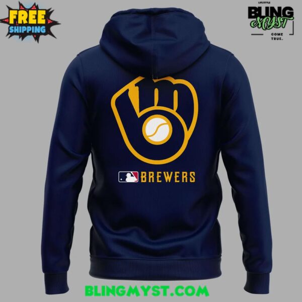 Milwaukee Brewers October Baseball 2025 Postseason Hoodie