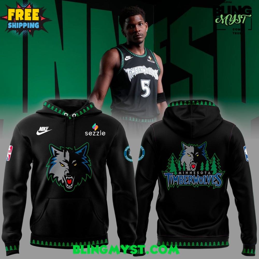 Minnesota Timberwolves Bring Back the Black Trees 2025-2026 Hoodie Minnesota Timberwolves Bring Back the Black Trees 2025-2026 Hoodie