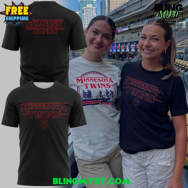 Minnesota Twins Stranger Things 2025 T-Shirt