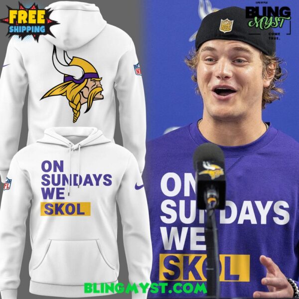 Minnesota Vikings On Sundays We SKOL Special Hoodie