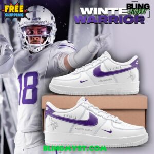 Minnesota Vikings Winter Warrior Limited Edition Air Force 1