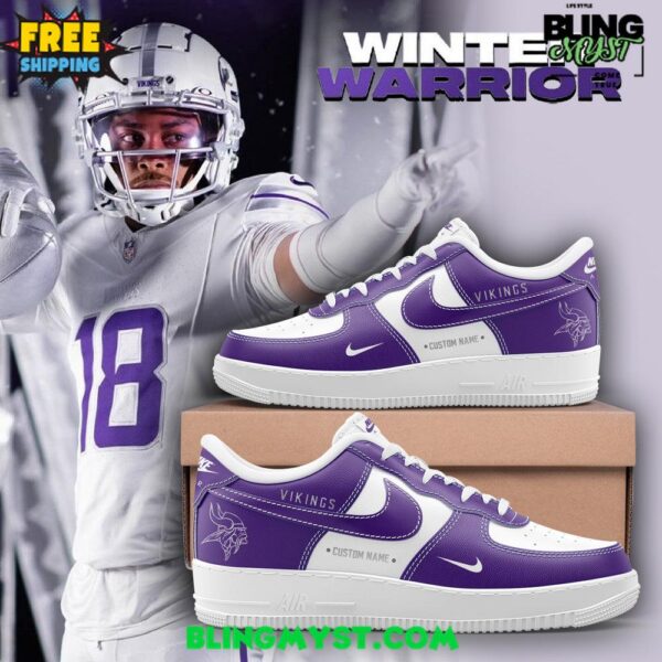 Minnesota Vikings Winter Warrior Limited Edition Air Force 1
