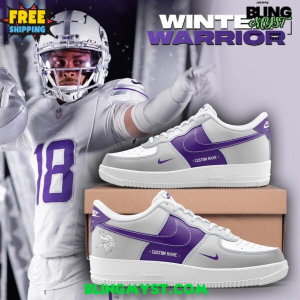 Minnesota Vikings Winter Warrior Limited Edition Air Force 1