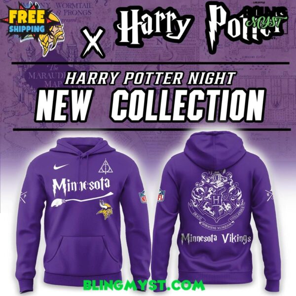 Minnesota Vikings x Harry Potter Night 2025 Hoodie