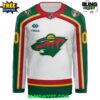 Minnesota Wild Fanatics White 25th Anniversary Hockey Jersey 2