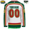 Minnesota Wild Fanatics White 25th Anniversary Hockey Jersey 3