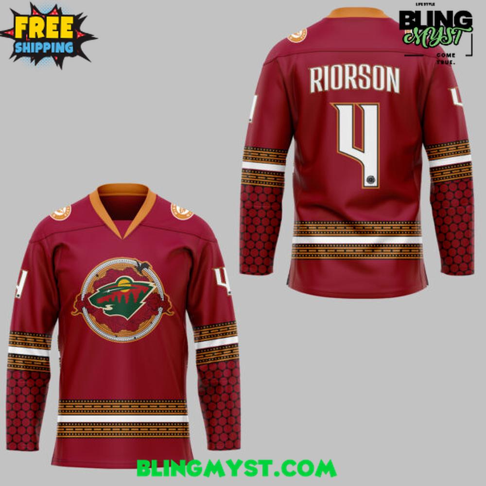 Minnesota Wild Fourth Wing Night 2025 Hockey Jersey Minnesota Wild Fourth Wing Night 2025 Hockey Jersey