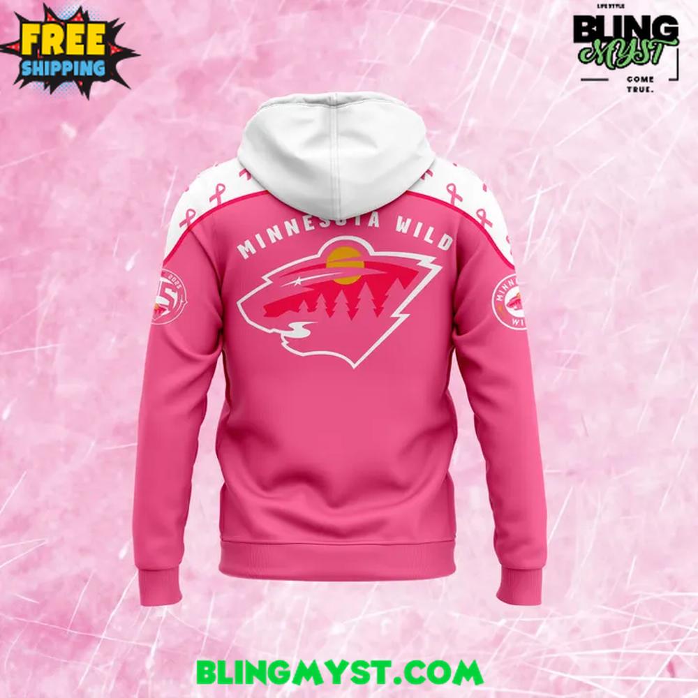 Minnesota Wild Pink in the Rink Special Hoodie Minnesota Wild Pink in the Rink Special Hoodie