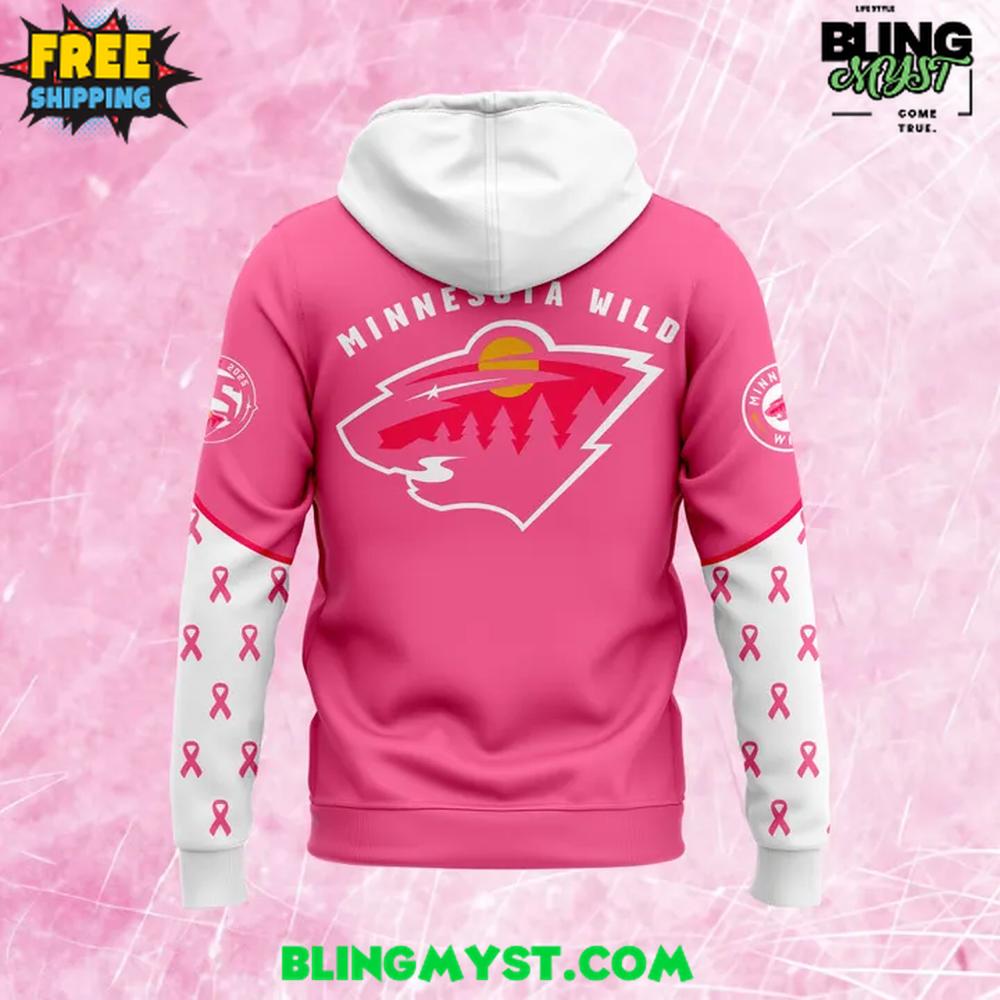 Minnesota Wild Pink in the Rink Special Hoodie Minnesota Wild Pink in the Rink Special Hoodie