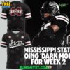 Mississippi State Bulldogs Dark Mode 2025 Shirt Collection 1