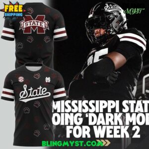 Mississippi State Bulldogs Dark Mode 2025 Shirt Collection